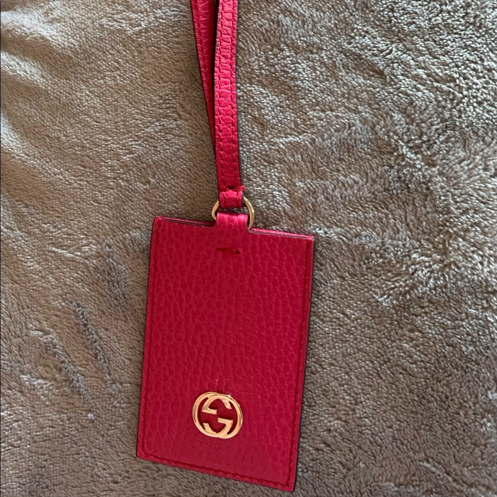 Gucci Luggage Tag